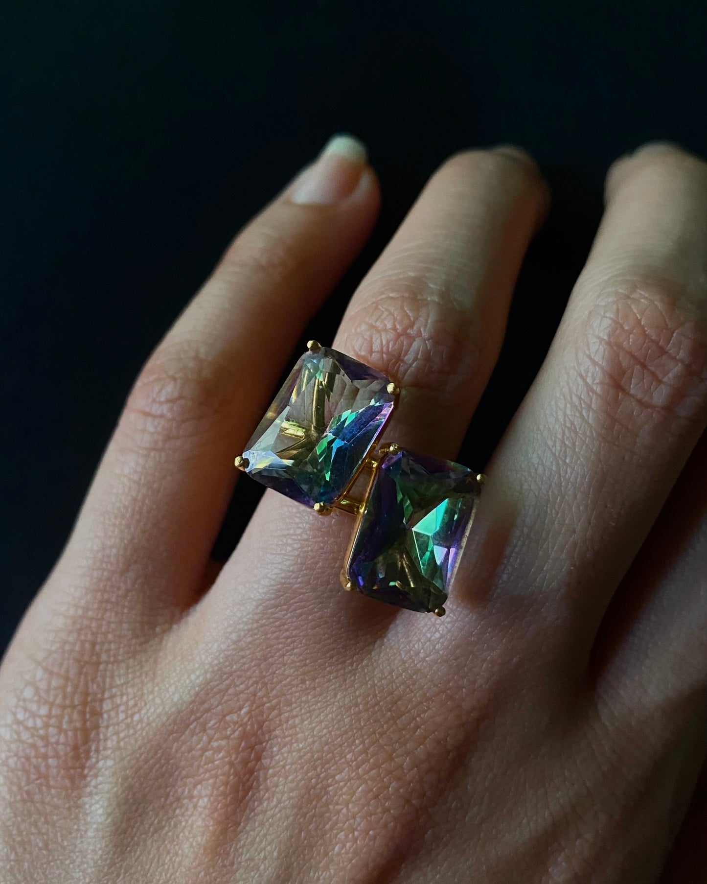 Mystic Topaz Ring