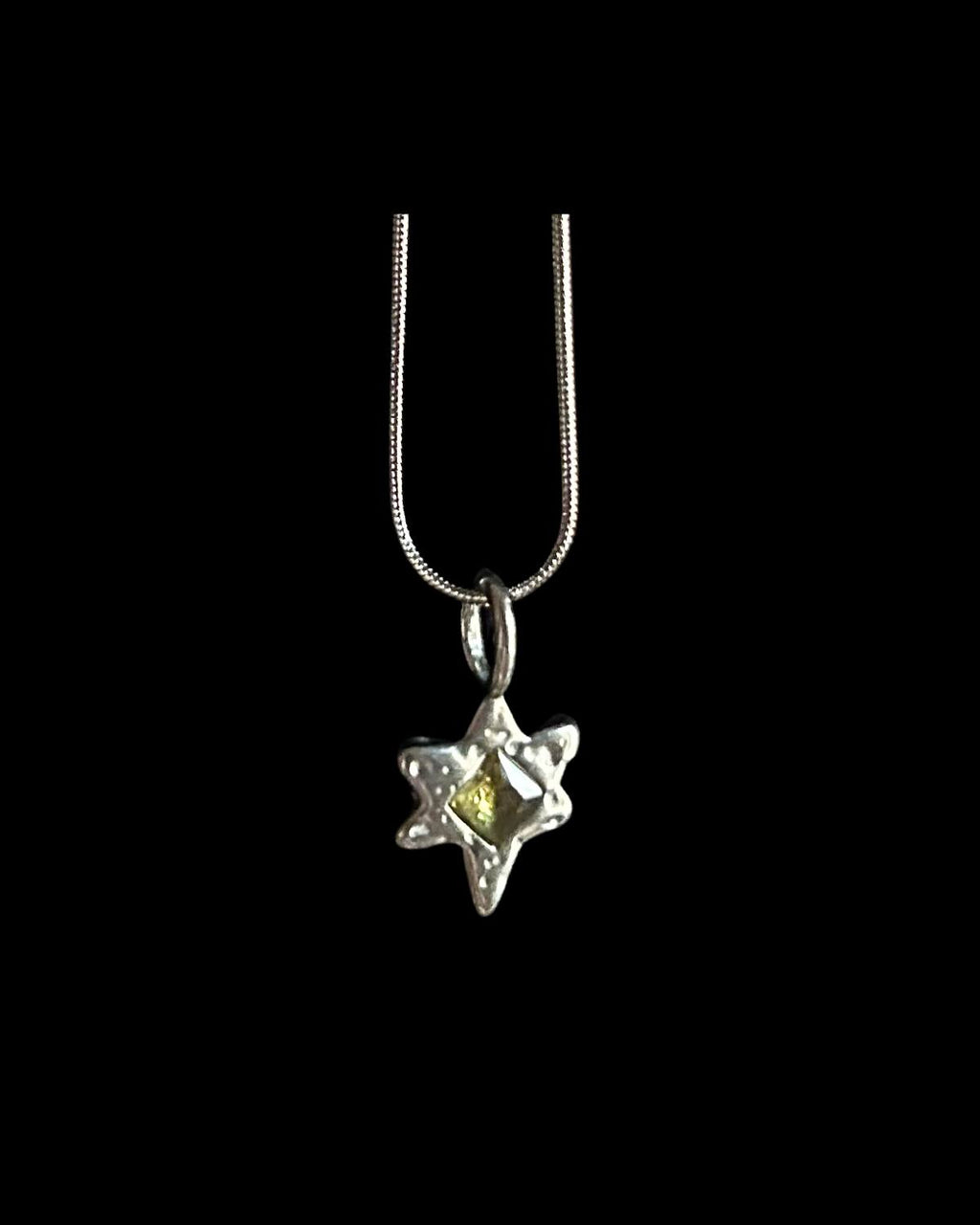 Silver Star Necklace