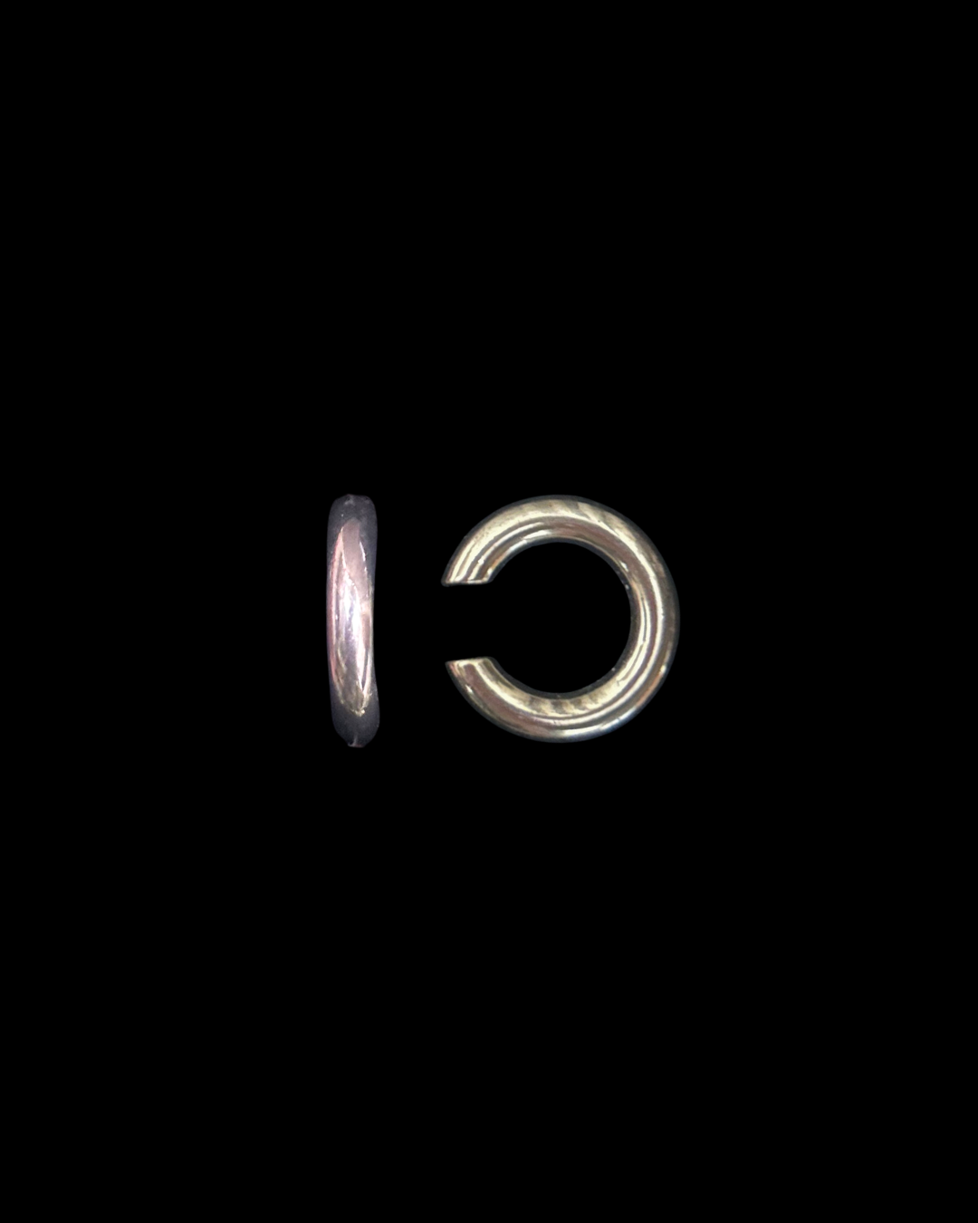 Cato Solid Cuff - Silver (Single)