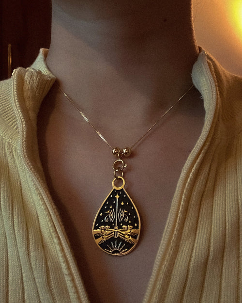 Beetle of the Dawn Necklace