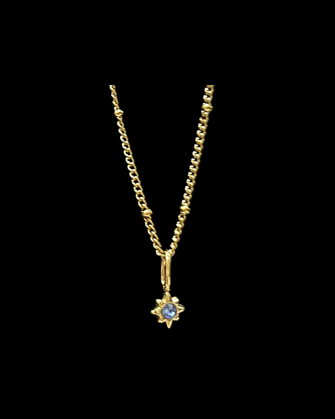 Blue Star Necklace