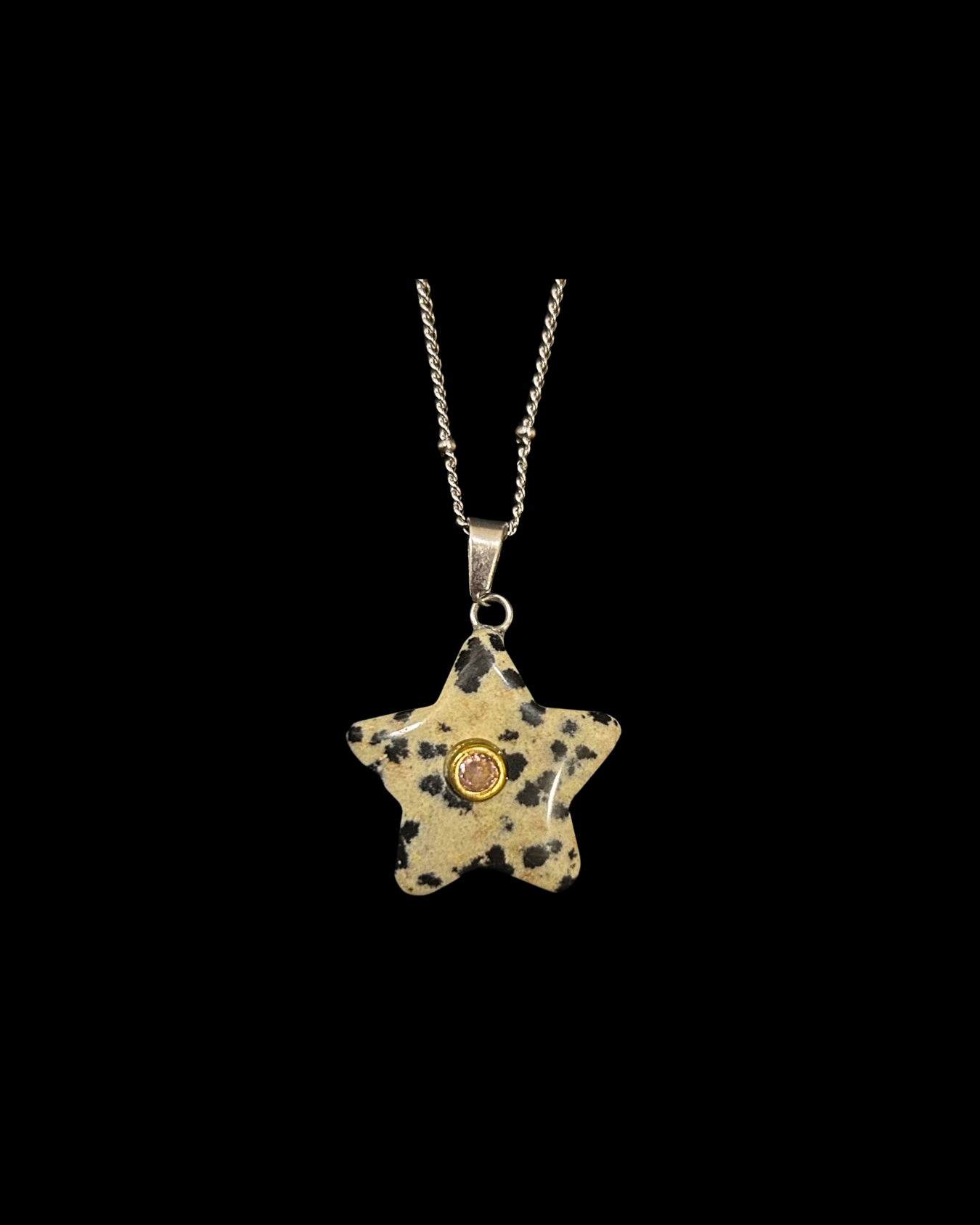 Jasper Silver Necklace