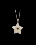 Howlite Silver Necklace