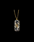 Dalmatian jasper Long Necklace