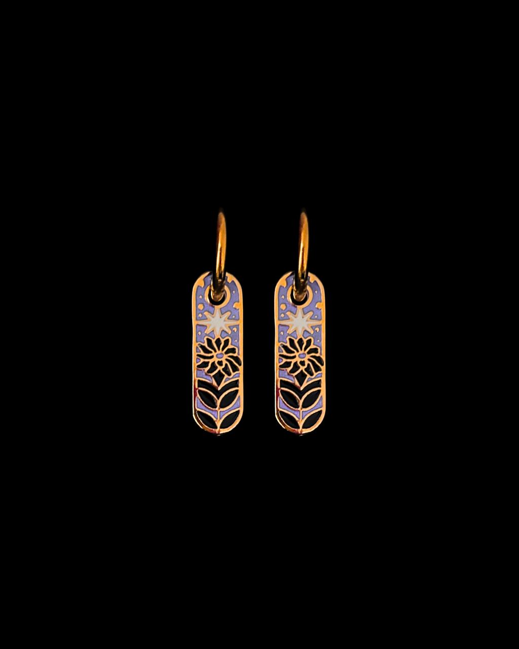 Wishful Bloom Earrings - Golden