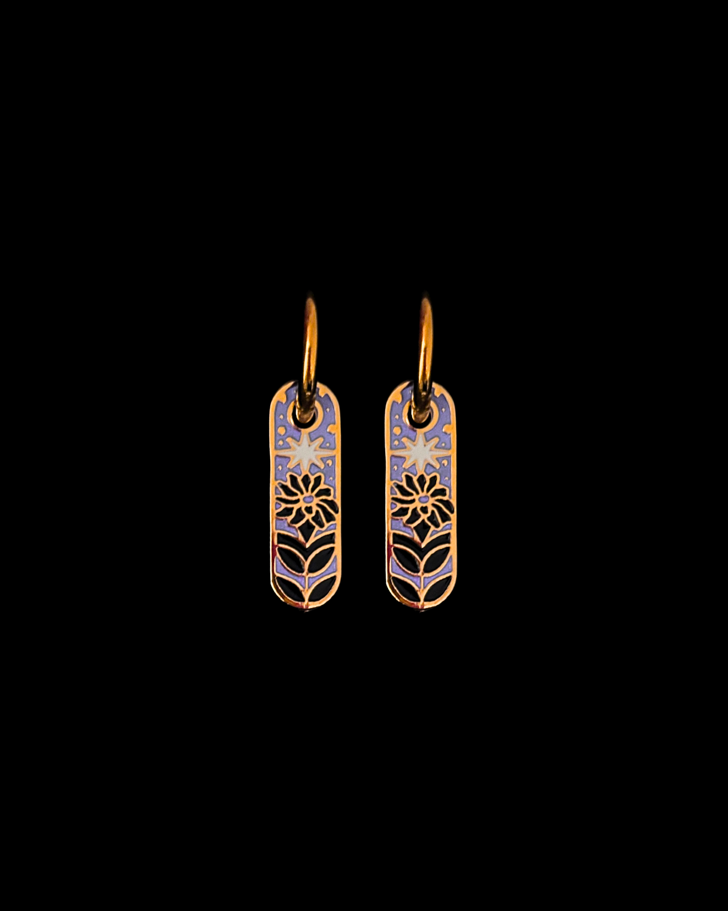 Wishful Bloom Earrings - Golden