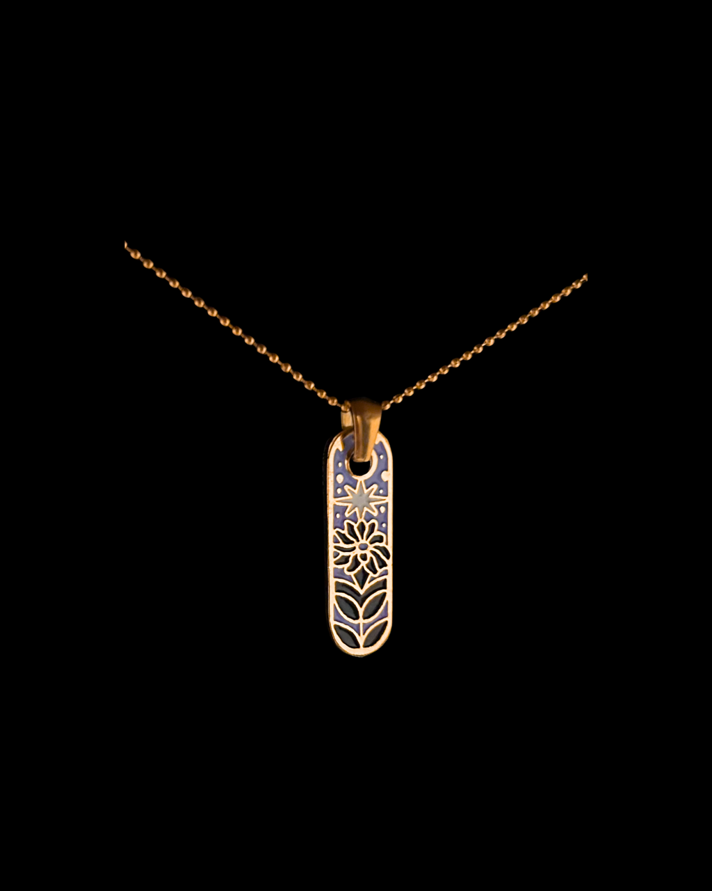 Wishful Bloom Necklace - Golden