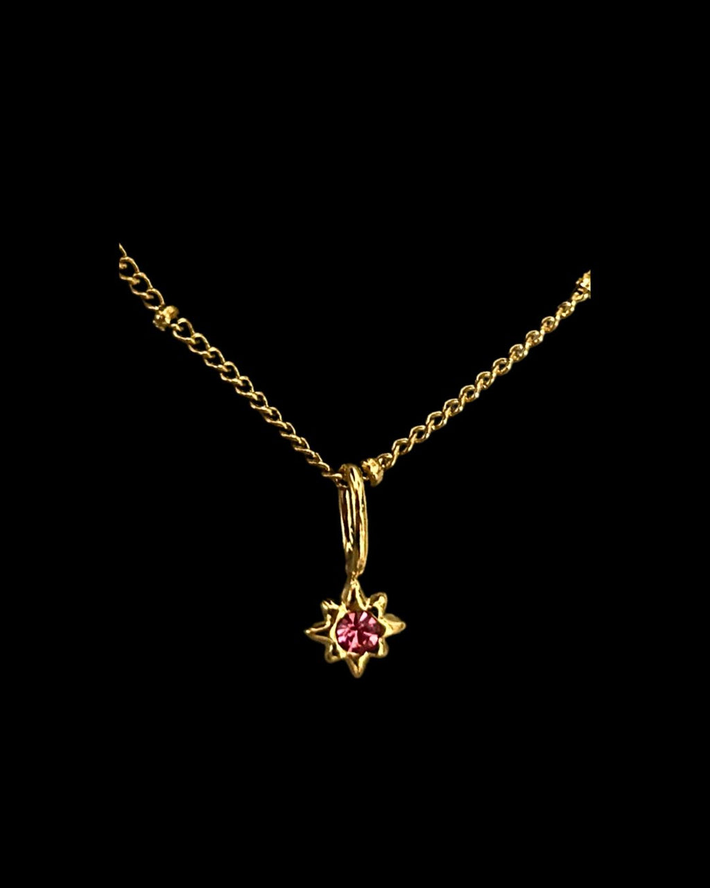 Pink Star Necklace
