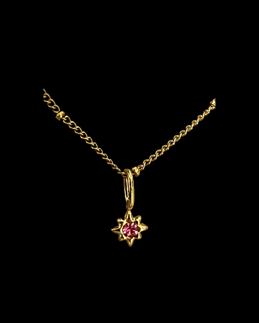 Pink Star Necklace