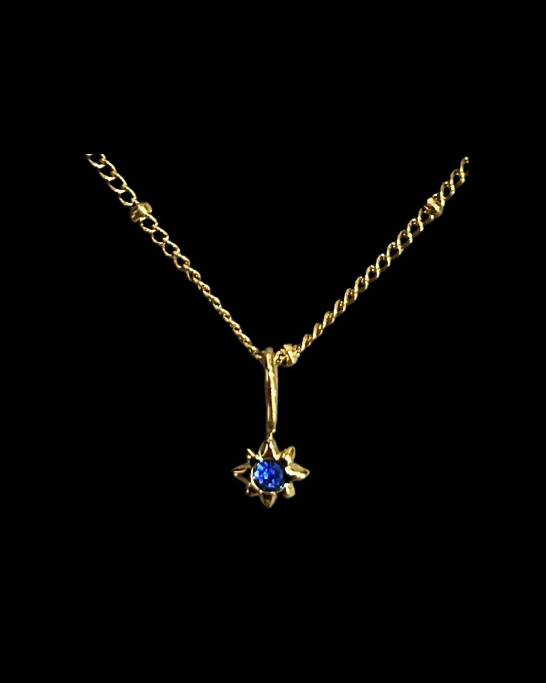 Blue Star Necklace