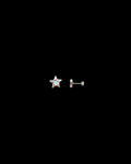 Star Studs - Silver
