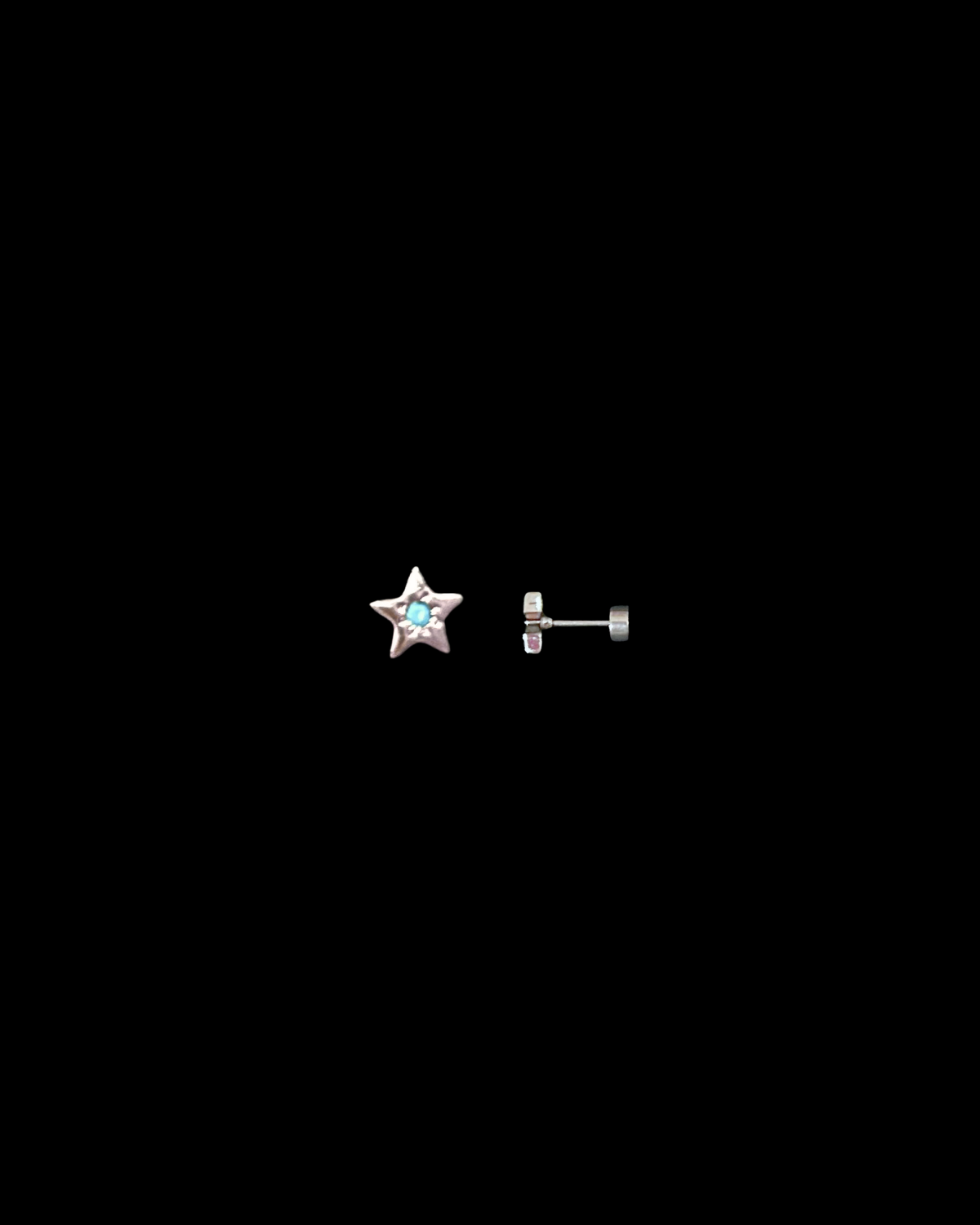 Star Studs - Silver