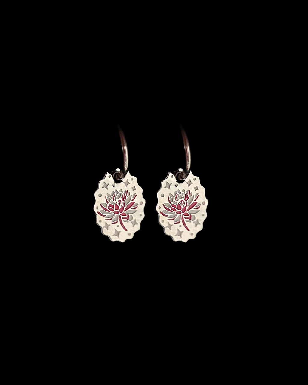 LO Mini Earrings - Silver