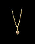 Peachy Pink Star Necklace