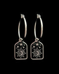Calista Silver - Big Hoops Earrings