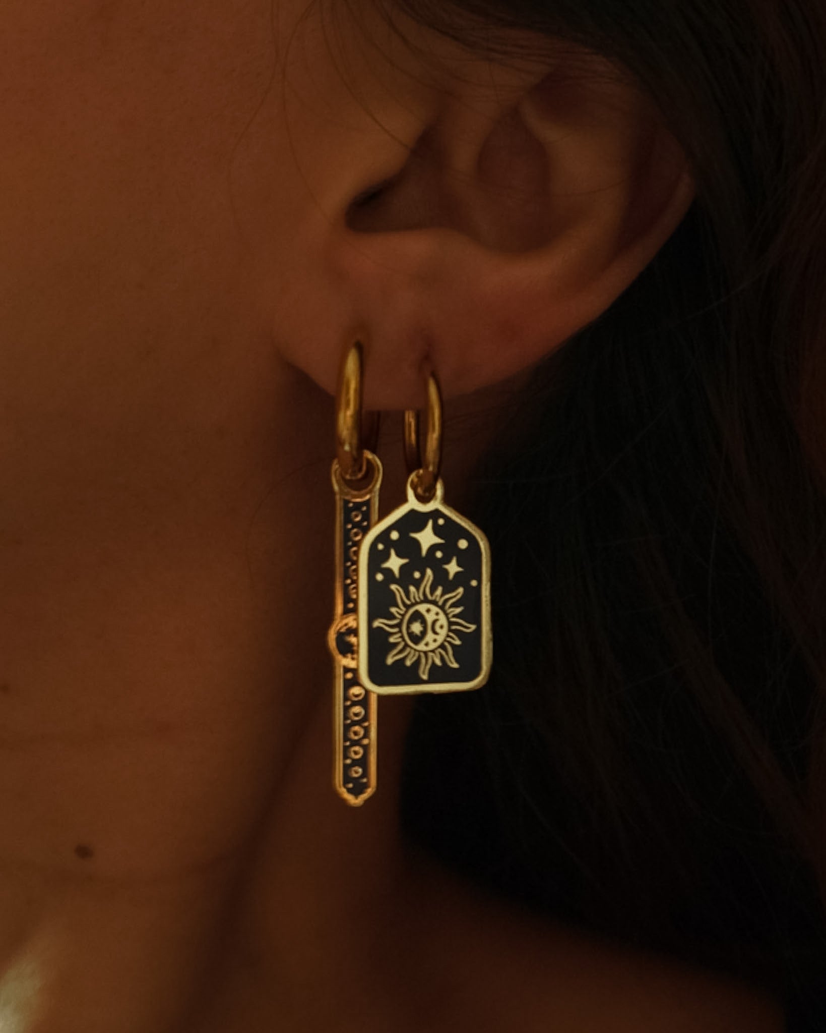 Calista Blue Earrings