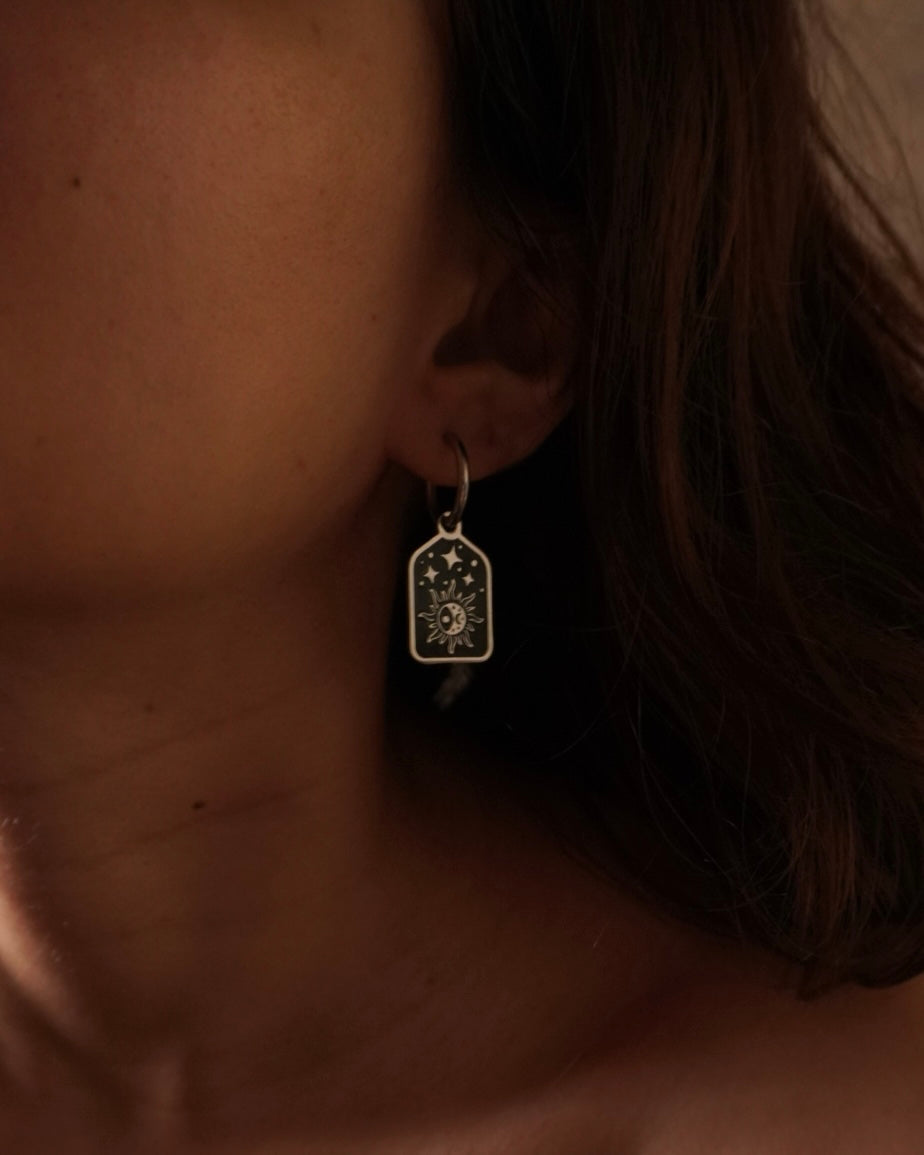 Calista Silver - Small Hoops Earrings