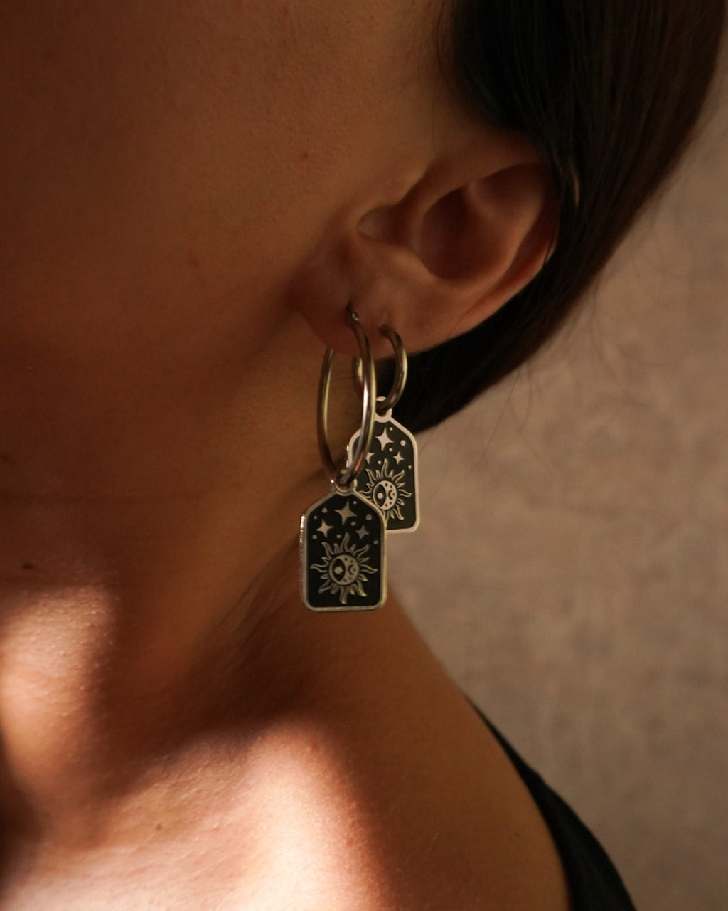 Calista Silver - Big Hoops Earrings