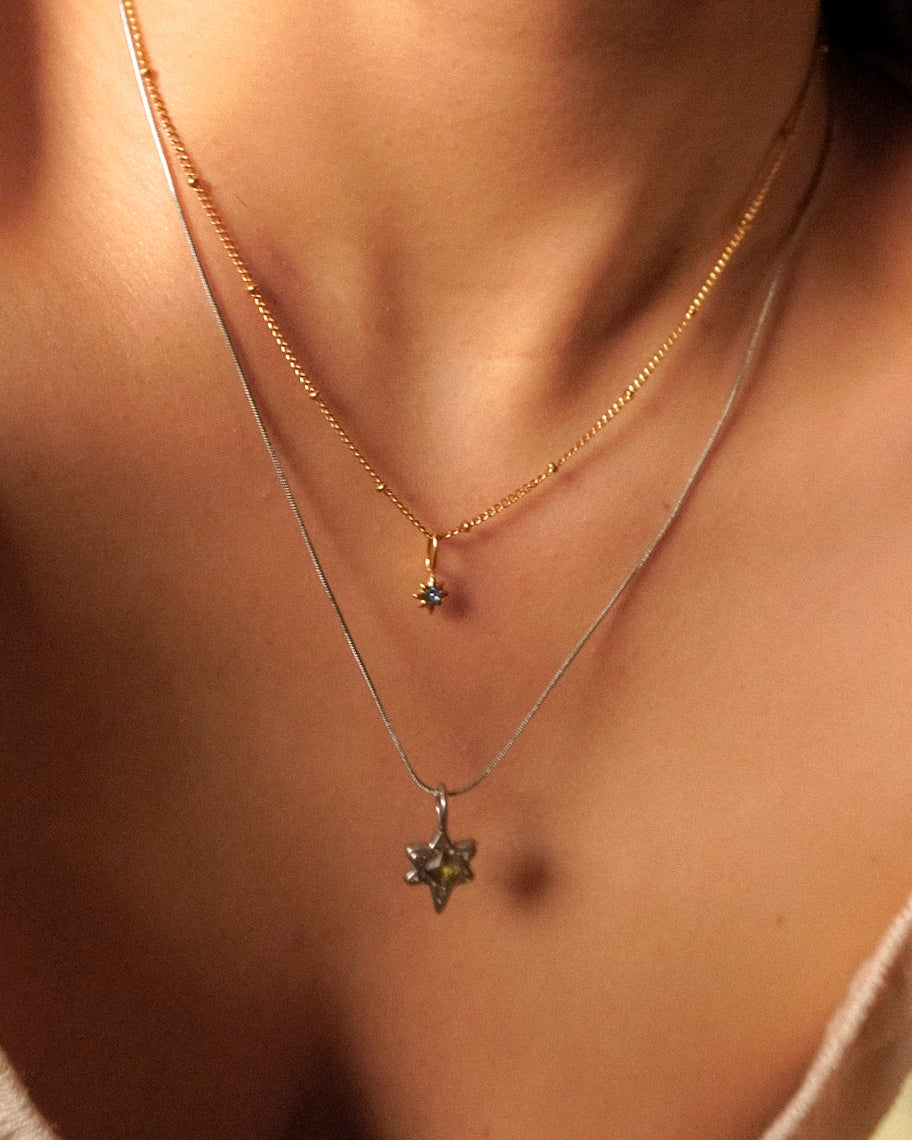 Silver Star Necklace