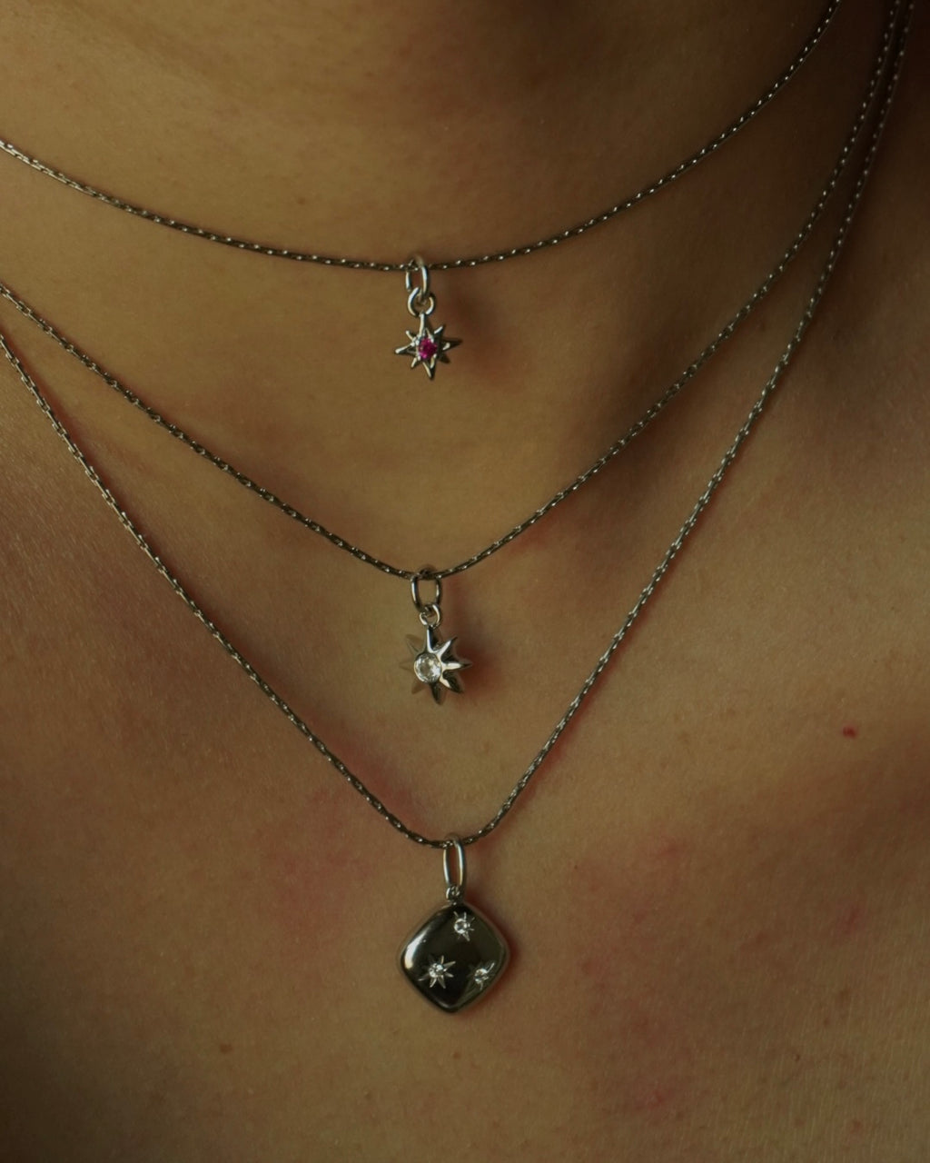 Electra Silver Necklace