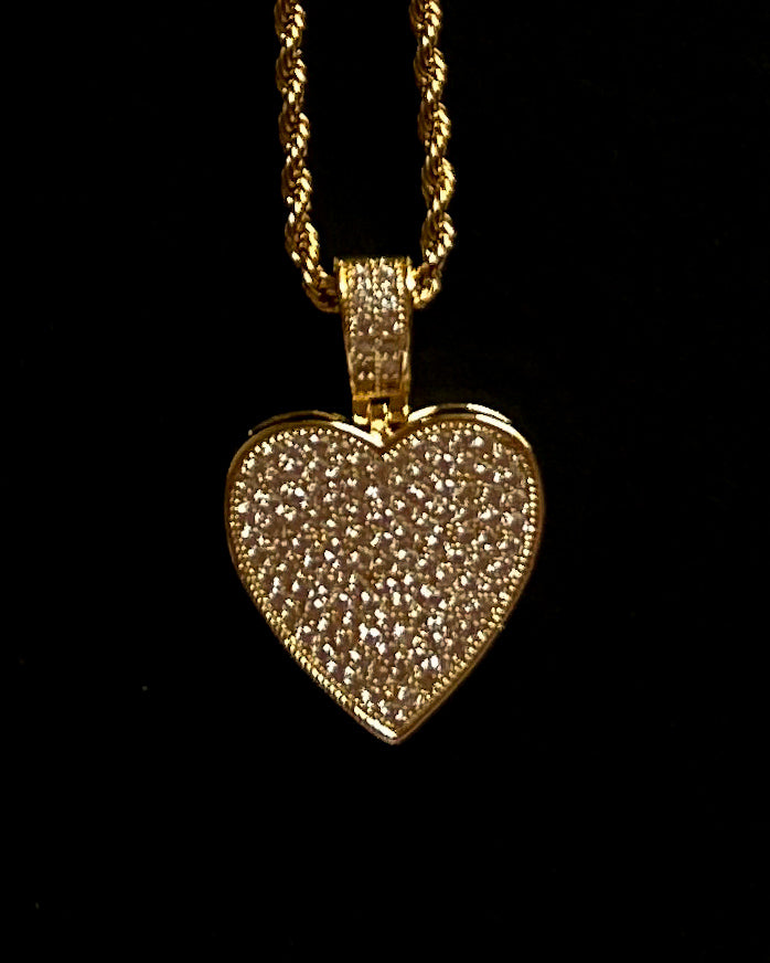 Lustre Heart Necklace