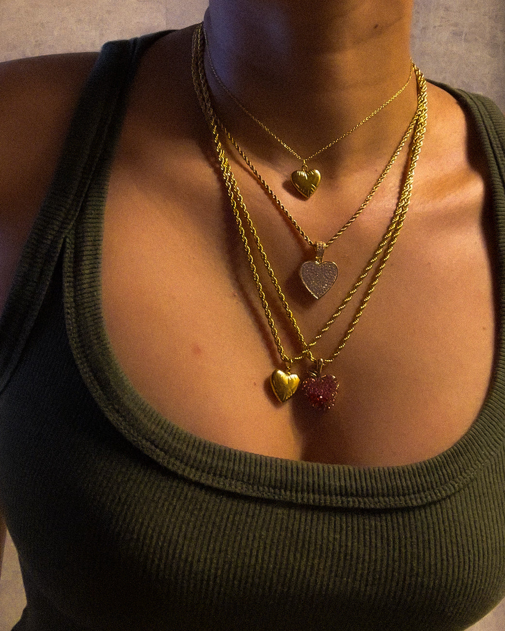 Crimson Bite Necklace