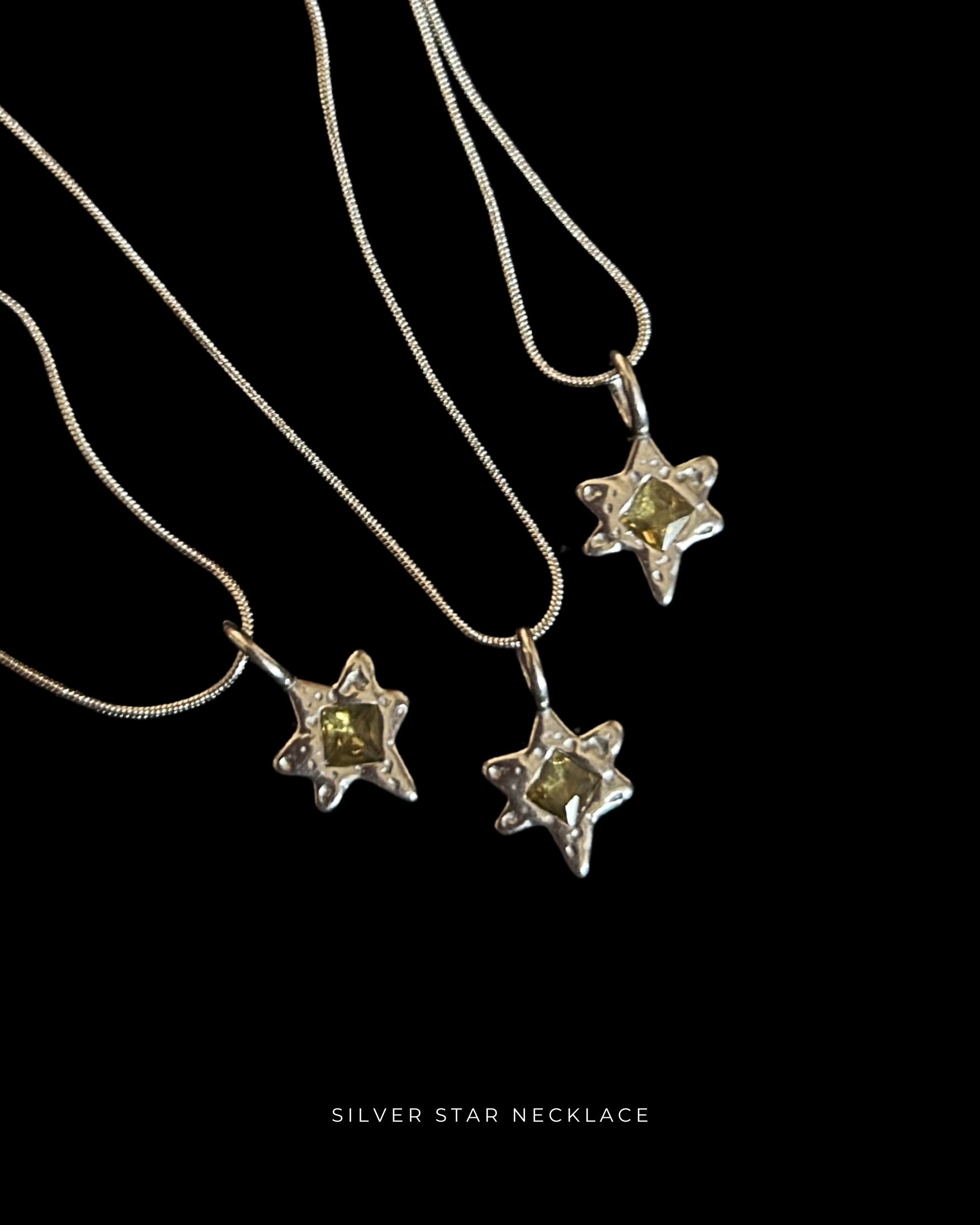 Silver Star Necklace